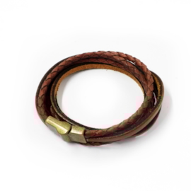 Pulseira de Couro Sisal - Pinhão Pulseira de Couro Sisal - Pinhão